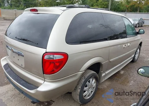 2006 Chrysler Town & Country Touring из США, поврежденный, VIN 2A4GP54L86R713880
